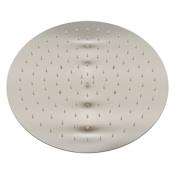 Miseno 2.2 GPM 10" Single Function Rain Shower Head Brushed Nickel