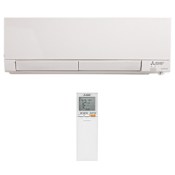 Mitsubishi M Series 6,000 BTU Cooling / 8,700 BTU Heating Mini Split Wall Mount Indoor Unit White