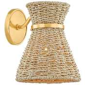 Mitzi Jamie 10" Tall Wall Sconce Aged Brass