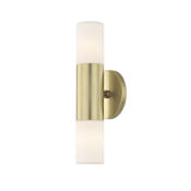 Mitzi Lola 2 Light 13" Tall LED Wall Sconce - ADA Compliant Aged Brass