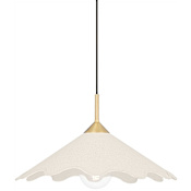 Mitzi Sodsai 23" Wide Pendant Aged Brass