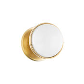 Mitzi Amy 5" Tall Bathroom Sconce Aged Brass