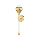 Mitzi Luciel 20" Tall Wall Sconce Vintage Gold Leaf