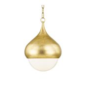 Mitzi Luciel 12" Wide Pendant Vintage Gold Leaf