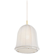 Mitzi Risa 14" Wide Pendant Aged Brass