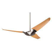 Modern Fan Co. IC/Air3 56" 3 Blade Indoor Ceiling Fan with Custom Blade and Control Options Bright Nickel