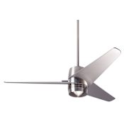 Modern Fan Co. Velo 48" 3 Blade Indoor Ceiling Fan with Custom Blade and Control Options Bright Nickel