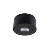 Modern Forms I Spy 5" Wide LED Outdoor Flush Mount Ceiling Fixture - Switchable 3000K / 3500K / 4000K - 277 Black