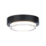 Modern Forms Kind 8" Wide LED Flush Mount Drum Ceiling Fixture - 2700K Black
