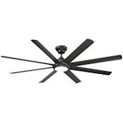 Modern Forms Hydra 80" 8 Blade Indoor / Outdoor Smart LED Ceiling Fan Bronze / 2700K