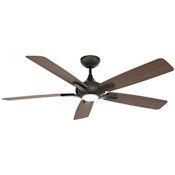 Modern Forms Mykonos 5 60" 5 Blade Indoor / Outdoor Smart LED Ceiling Fan Bronze / Dark Walnut / 2700K