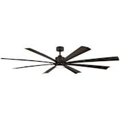 Modern Forms Size Matters 84" 8 Blade Indoor / Outdoor Smart LED Ceiling Fan Bronze
