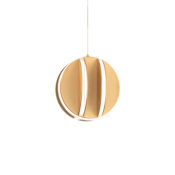 Modern Forms Carillion 6" Wide LED Suspension Mini Pendant Aged Brass