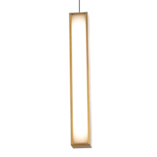Modern Forms Chaos 14" Tall LED Mini Pendant Aged Brass