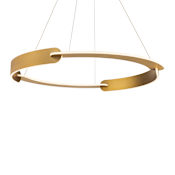Modern Forms Ilios 4 Light 42" Wide 3000K LED Suspension Pendant Aged Brass