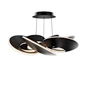Modern Forms Planetarium 30" Wide LED Abstract Chandelier Black
