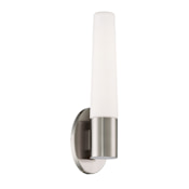 Modern Forms Tusk 17" Tall Integrated LED Bathroom Sconce Brushed Nickel