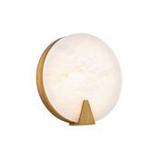 Modern Forms Ophelia 10" Tall LED Wall Sconce Aged Brass