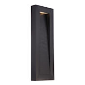 Modern Forms Urban 22" Indoor / Outdoor Dimmable LED ADA Compliant Wall Light Black