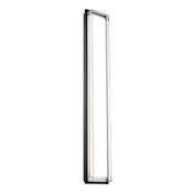 Modern Forms Ice Bar 34" Tall LED Outdoor Wall Sconce with Mitered Glass Shade - 2700K Black