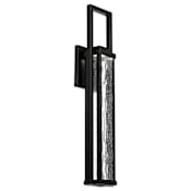 Modern Forms Revere 25" Tall LED Outdoor Wall Sconce Black