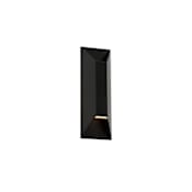Modern Forms Maglev 2 Light 16" Tall LED Outdoor Wall Sconce Black