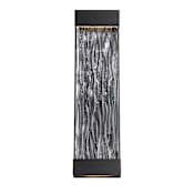 Modern Forms Fathom 16" Tall LED Outdoor Wall Sconce Black