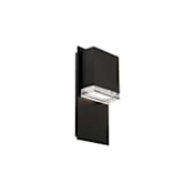 Modern Forms Draped 12" Tall LED Outdoor Wall Sconce Black