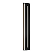 Modern Forms Midnight 56" Tall LED Outdoor Wall Sconce - 3000K Black