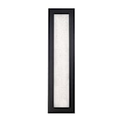 Modern Forms Frost 28" Tall LED Outdoor Wall Sconce Black
