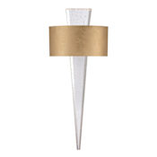 Modern Forms Palladian 1 Light 24" Tall LED Wall Sconce Gold Leaf
