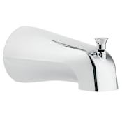 Moen 5 1/2" Wall Mounted Tub Spout with 1/2" Slip Fit Connection (With Diverter) Chrome