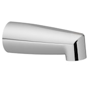 Moen 7" Wall Mounted Tub Spout with 1/2" IPS Connection (Less Diverter) Chrome