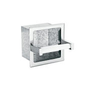 Moen Recessed Toilet Paper Holder from the Donner Hotel Motel Collection Chrome