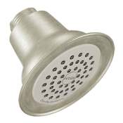Moen 1.5 GPM Single Function Shower Head from the Easy Clean XLT Collection Brushed Nickel