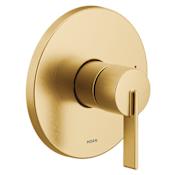 Moen Cia Pressure Balanced Valve Trim Only with Single Lever Handle - Less Rough In Brushed Gold