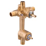 Moen 2571 Posi-Temp 1/2" IPS Pressure Balance Rough-in Valve with 2 Discreet Function Diverter and service stops N/A
