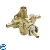 Moen M-Pact Posi-Temp 1/2" Crimp Ring PEX Connection Pressure Balancing Rough-In Valve (No Stops) N/A