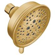 Moen 2.5 GPM Multi Function Shower Head Brushed Gold