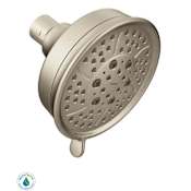 Moen 1.75 GPM Multi Function Shower Head with Eco Performance Brushed Nickel