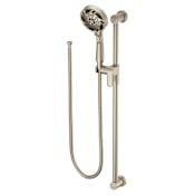 Moen 1.75 GPM Multi-Function Hand Shower Package - Includes Slide Bar and Hose Brushed Nickel
