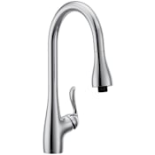 Moen Arbor 4 GPM Deck Mounted Single Handle Utility Faucet with Brass Handle Chrome