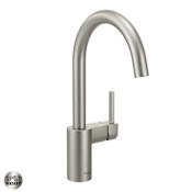 Moen Align High-Arc Kitchen Faucet Spot Resist Stainless