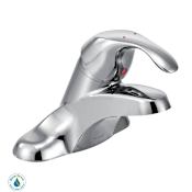 Moen Single Handle Centerset Bathroom Faucet from the M-BITION Collection (Valve Included) Chrome