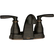 Moen Hilliard 1.2 GPM Centerset Bathroom Faucet with Pop-Up Drain Assembly Mediterranean Bronze