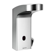 Moen Electronic Single Hole Bathroom Faucet with Batteries Included from the M-POWER Collection (Valve Included) Chrome
