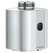 Moen M-Power 0.5 GPM Single Hole Electronic Bathroom Faucet - Less Spout Chrome