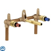Moen 1/2 Inch Sweat (Copper-to-Copper) Wall Mounted Bathroom Faucet Rough-In Valve with 8 Inch Centers from the M-PACT Collection N/A