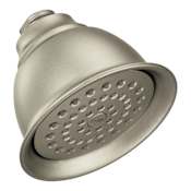 Moen 2.5 GPM Single Function Showerhead Only Brushed Nickel
