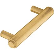 Moen Iso 3 Inch Center to Center Bar Cabinet Pull Brushed Gold